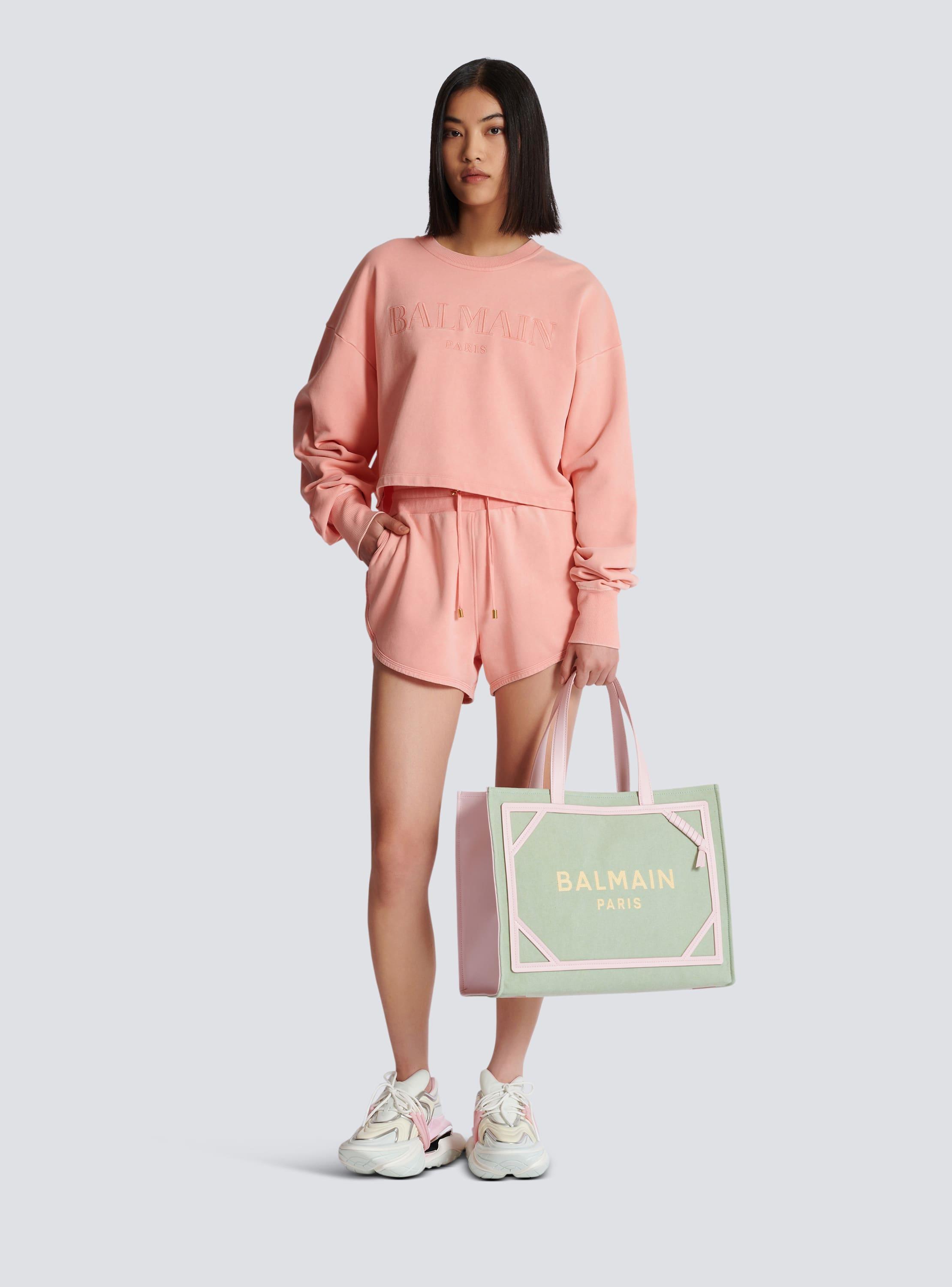 Sweatshirt with Vintage Balmain embroidery Product Image