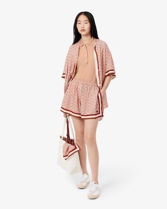 L.12.D Slim Fit Stretch Piqué Polo Shirt Product Image