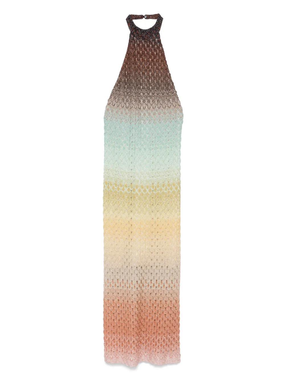 ombré-effect midi dress Product Image
