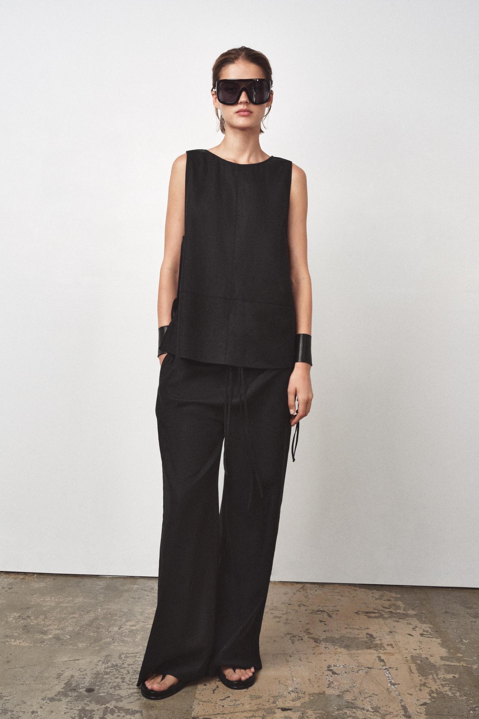 ZW COLLECTION LINEN TOP Product Image