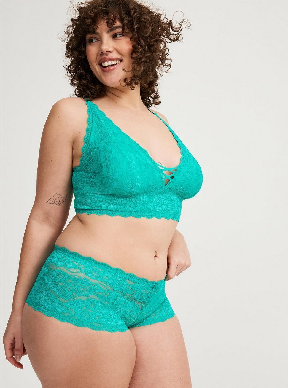 Lightly Lined Lace Bralette Product Image