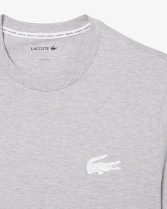 Crocodile Print Cotton Loungewear T-Shirt Product Image