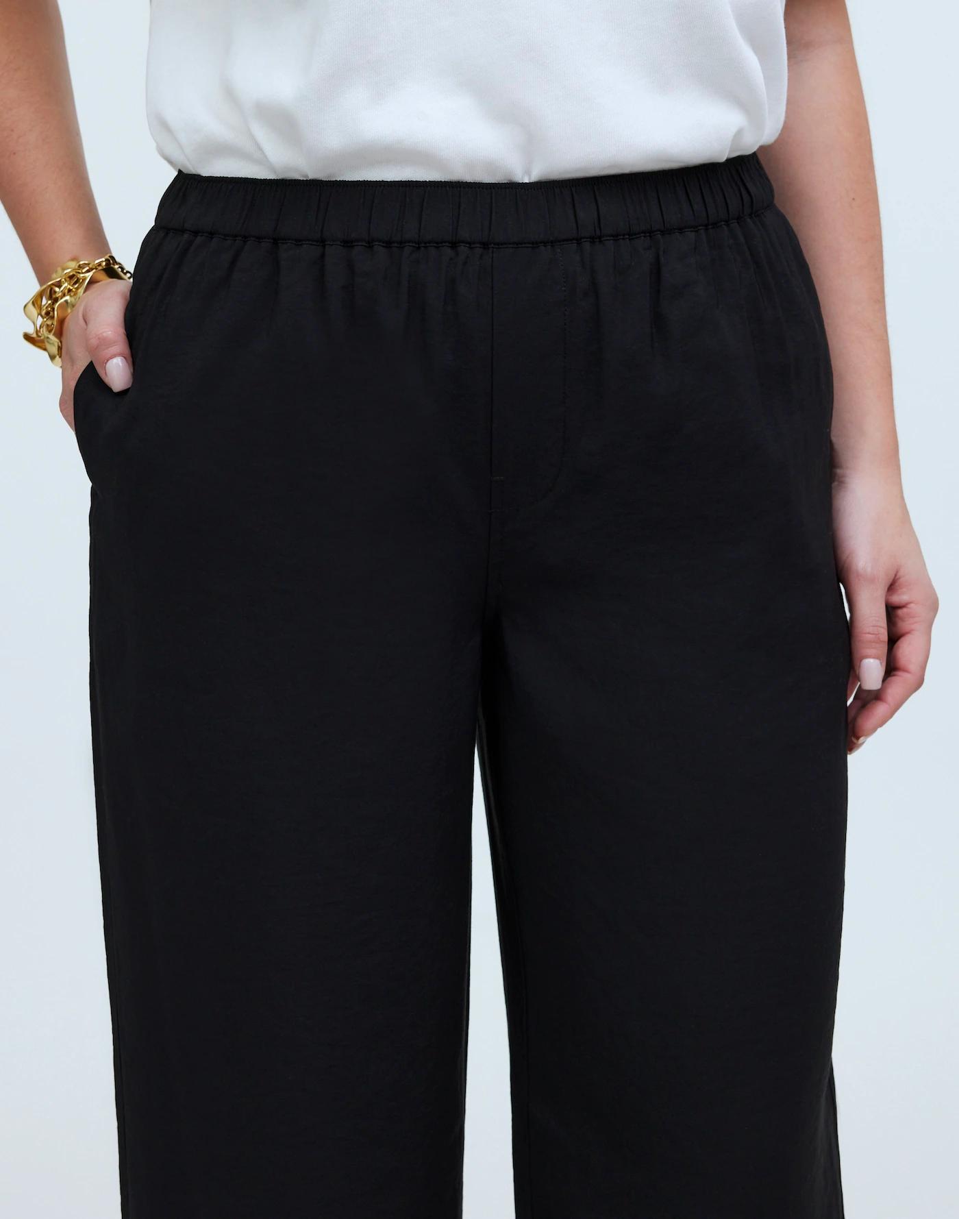 Tall Pull-On Wide-Leg Pants in Softdrape Product Image