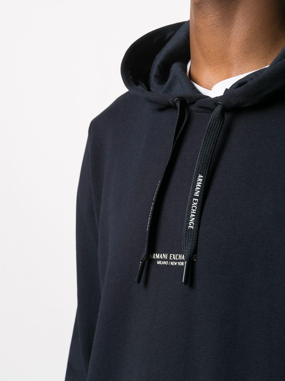 logo drawstring hoodie Product Image