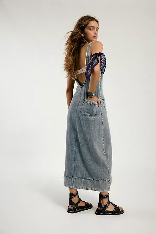 Dex Denim Midi Dress Product Image