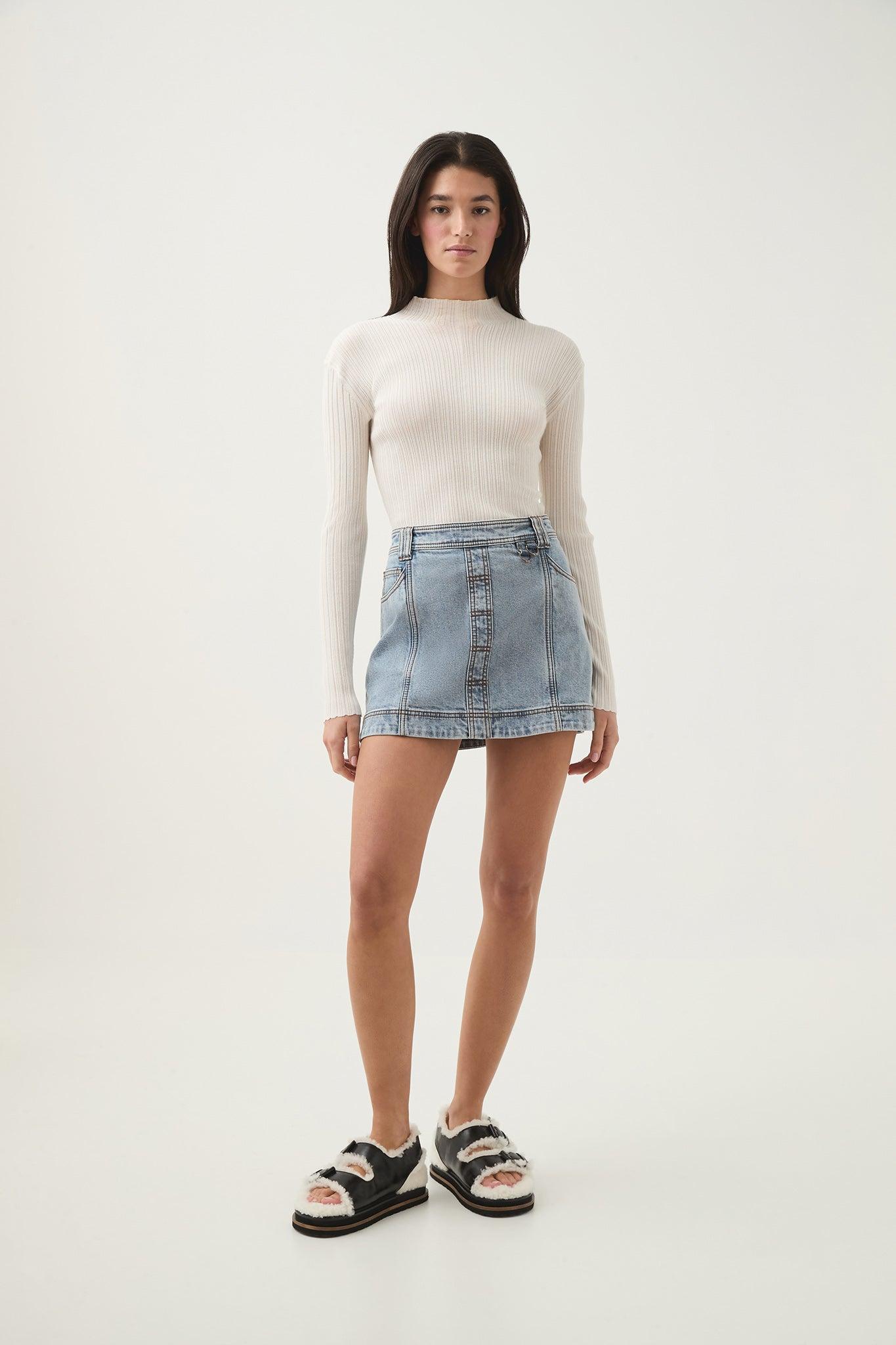Corie Low Waisted Mini Skirt Product Image