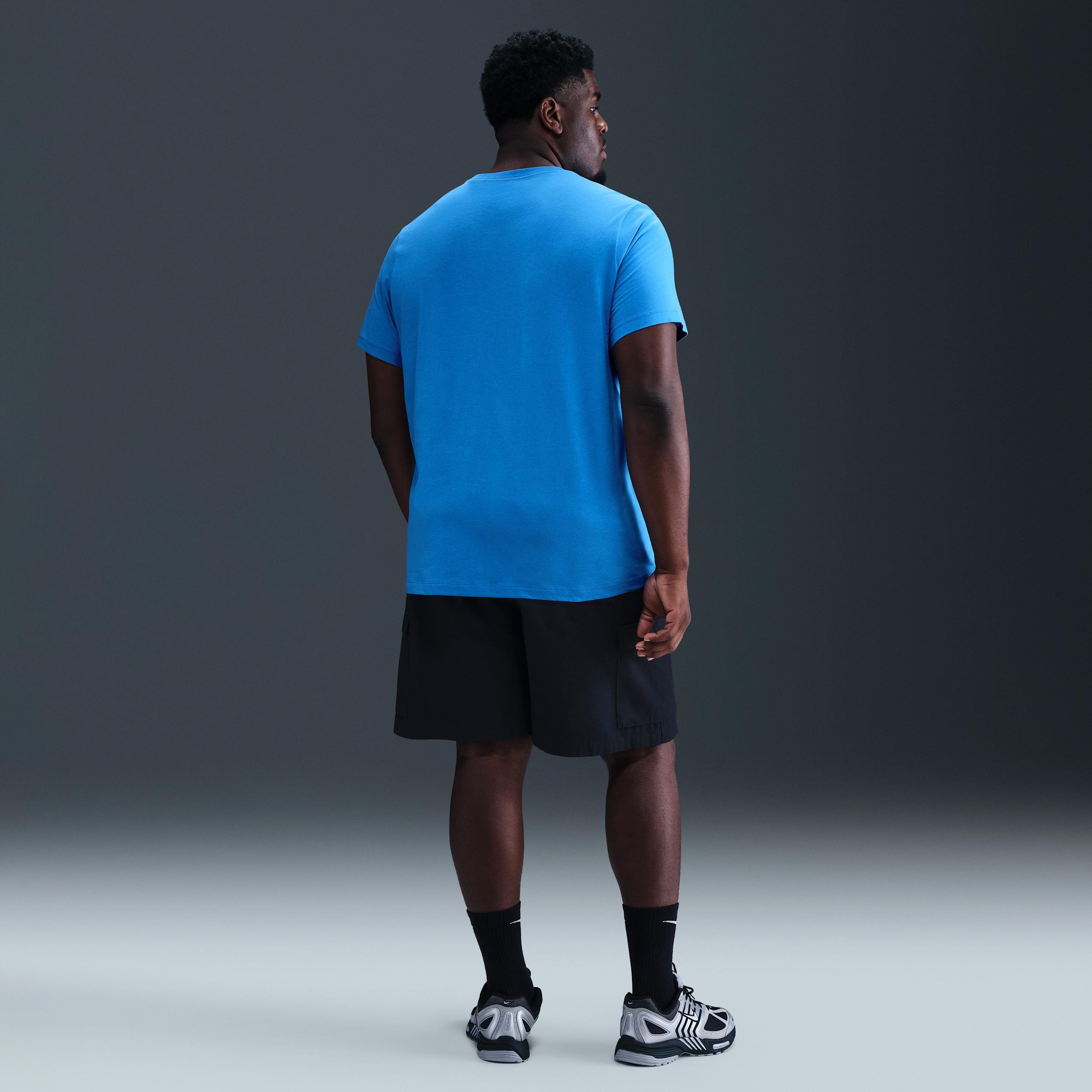 Mens Nike Sportswear Club T-Shirt | AR4997-435 Product Image