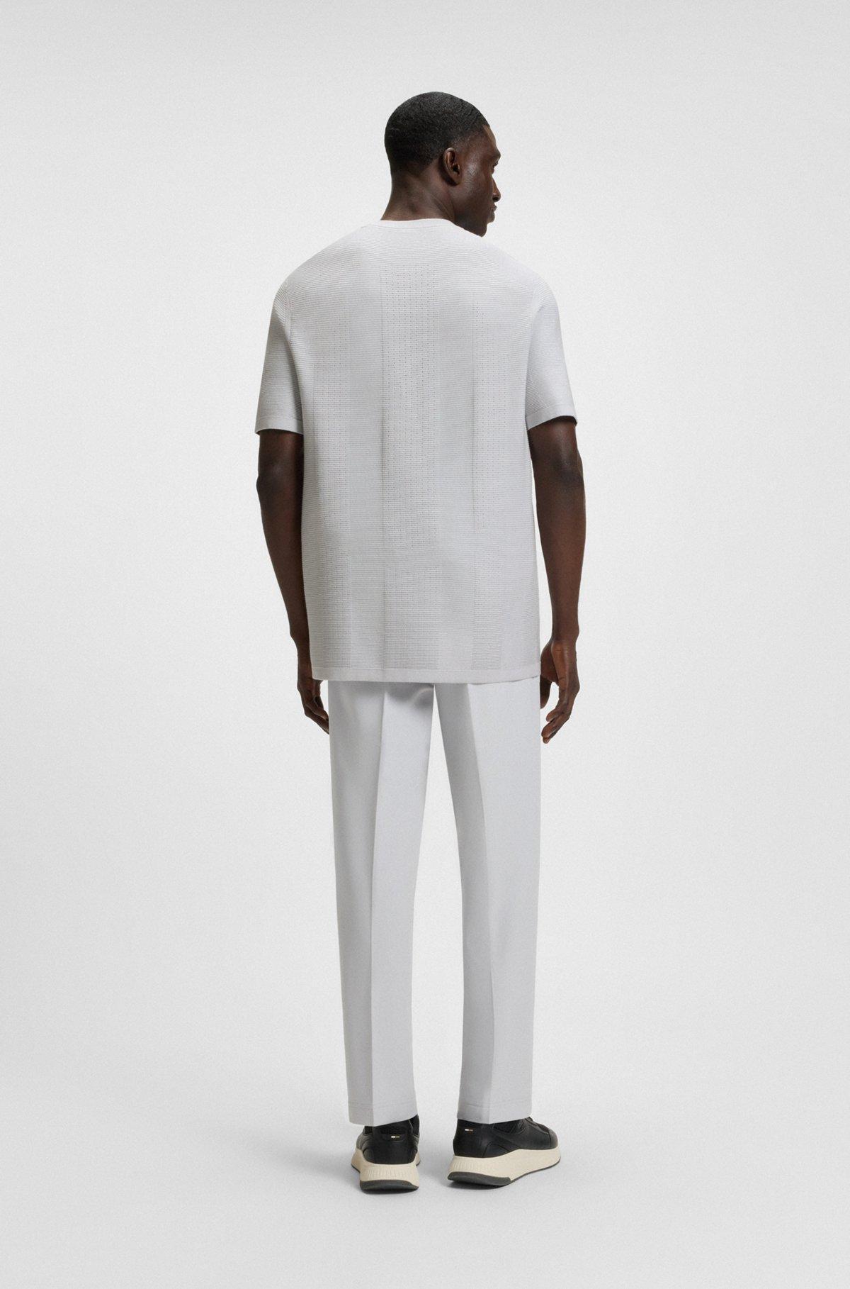 Rib-knit sweater with logo detail Product Image