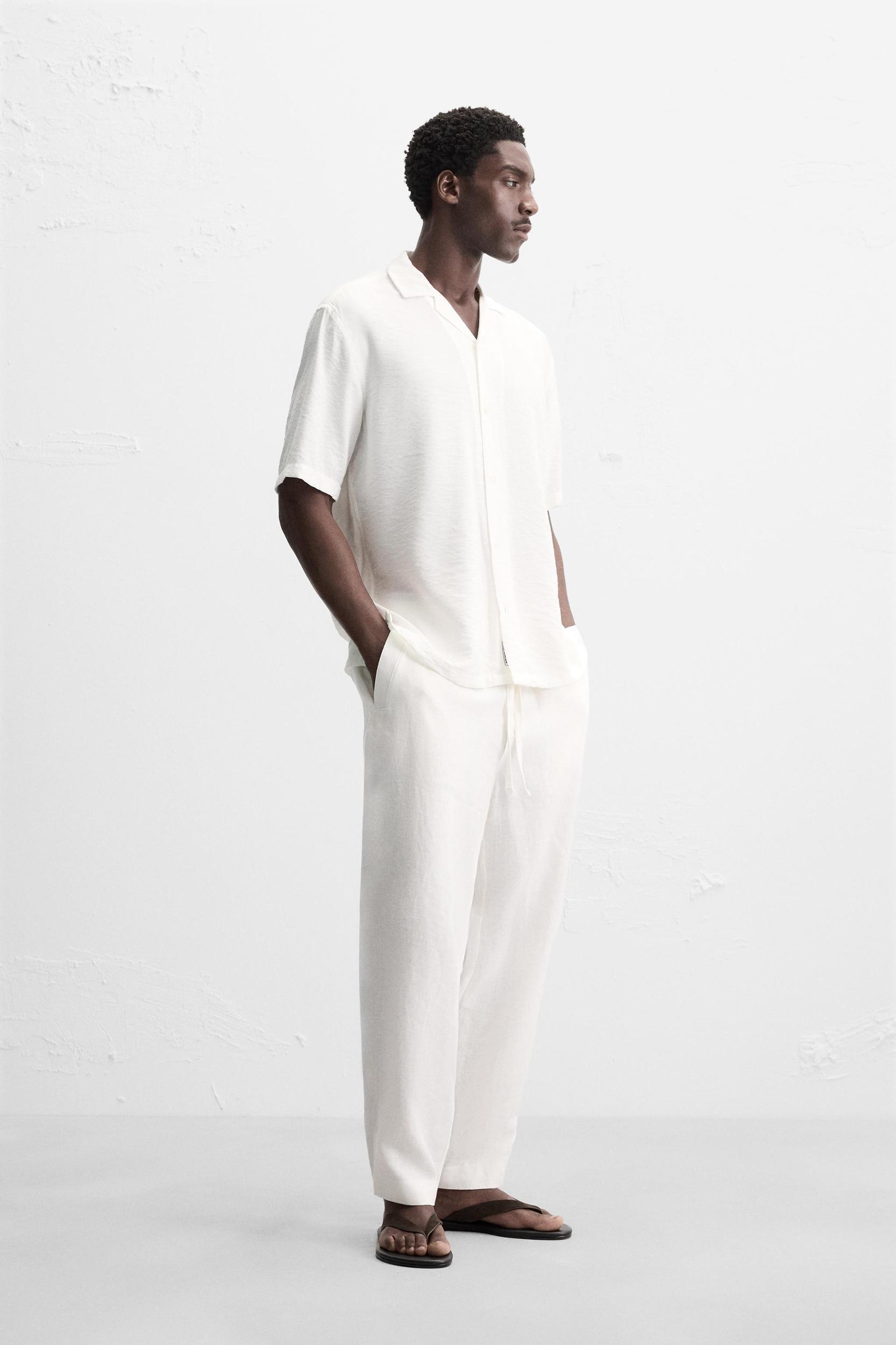 RELAXED FIT FLOWY SHIRT Product Image