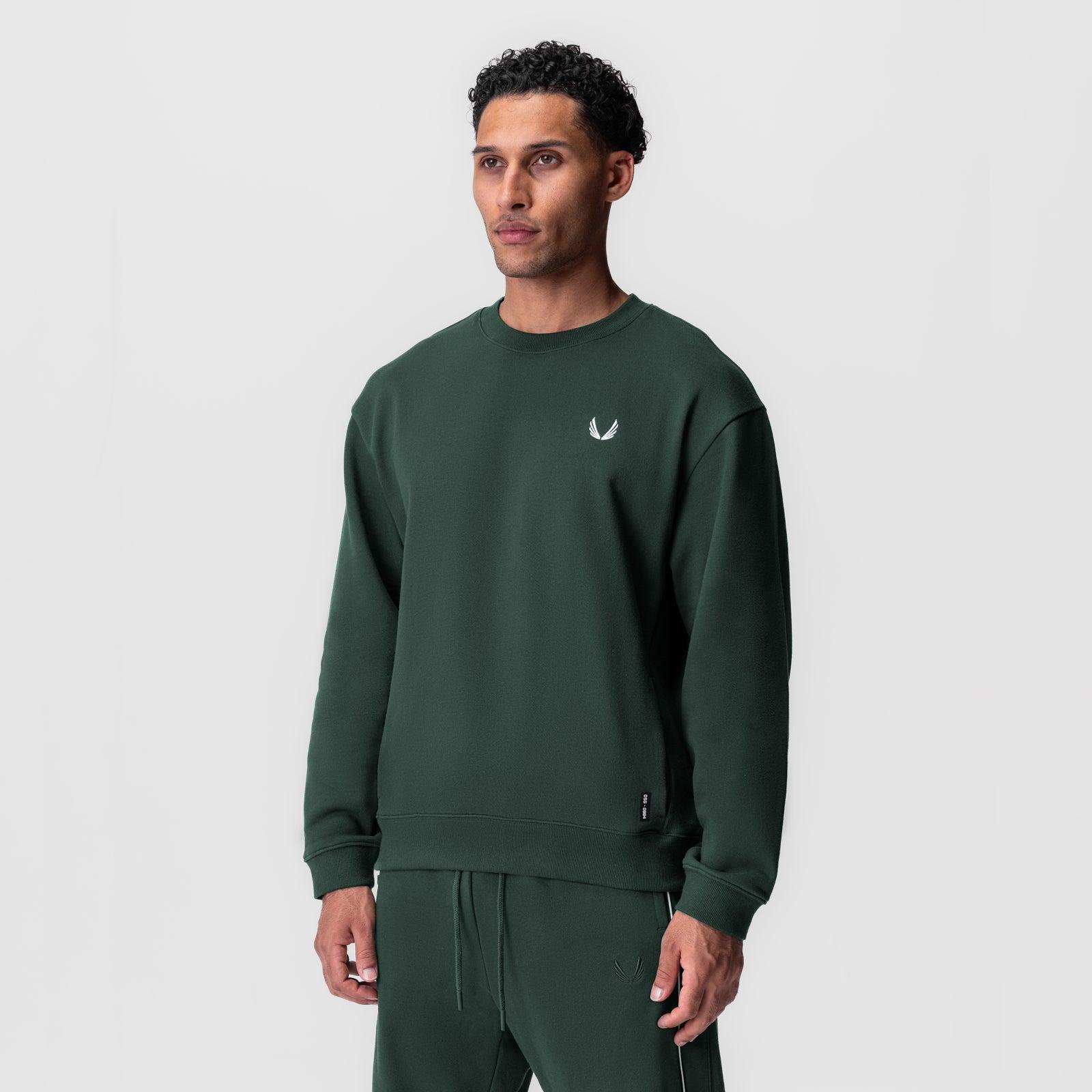 Midweight Terry Slim Crewneck - Vault Male Product Image