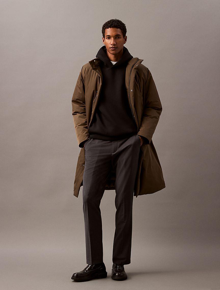 Refined Wool Blend Slim Trouser Product Image