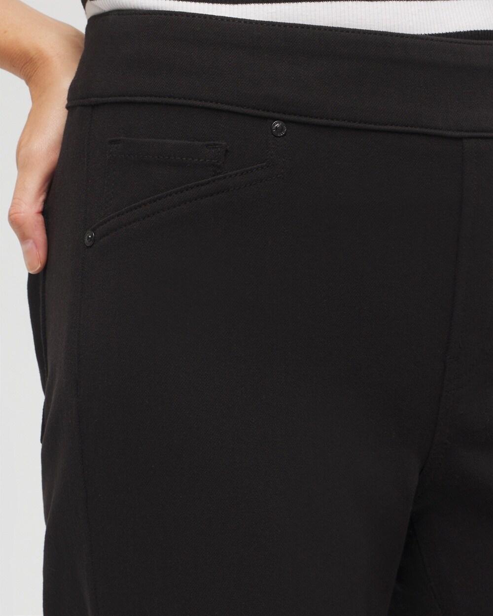 Poplin Cropped Pants Product Image