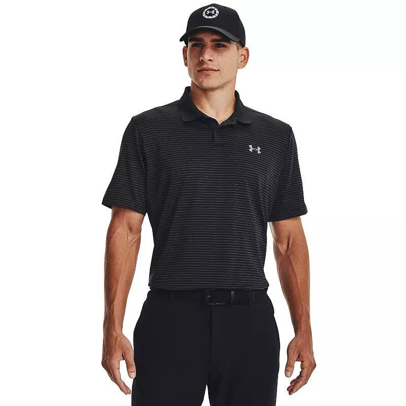 Men's Under Armour Performance 3.0 Stripe Golf Polo,  Product Image