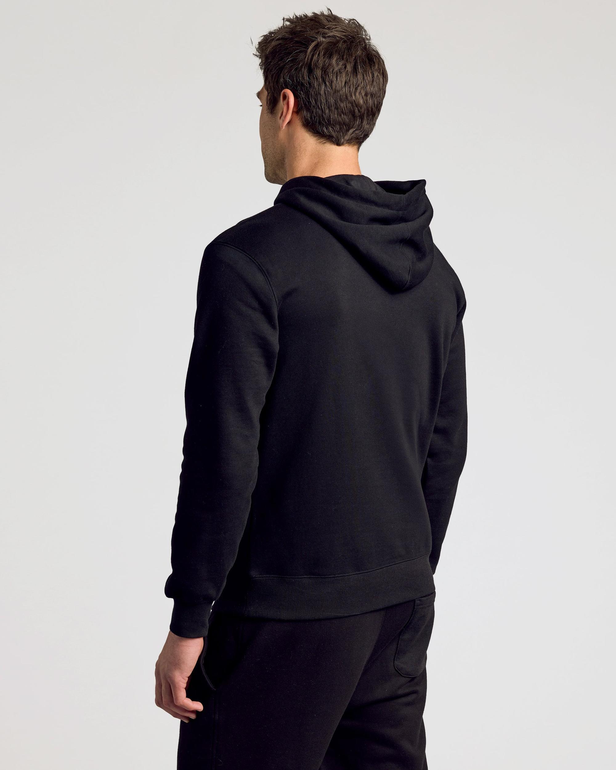 Black Fleece French Terry Pullover Hoodie Product Image
