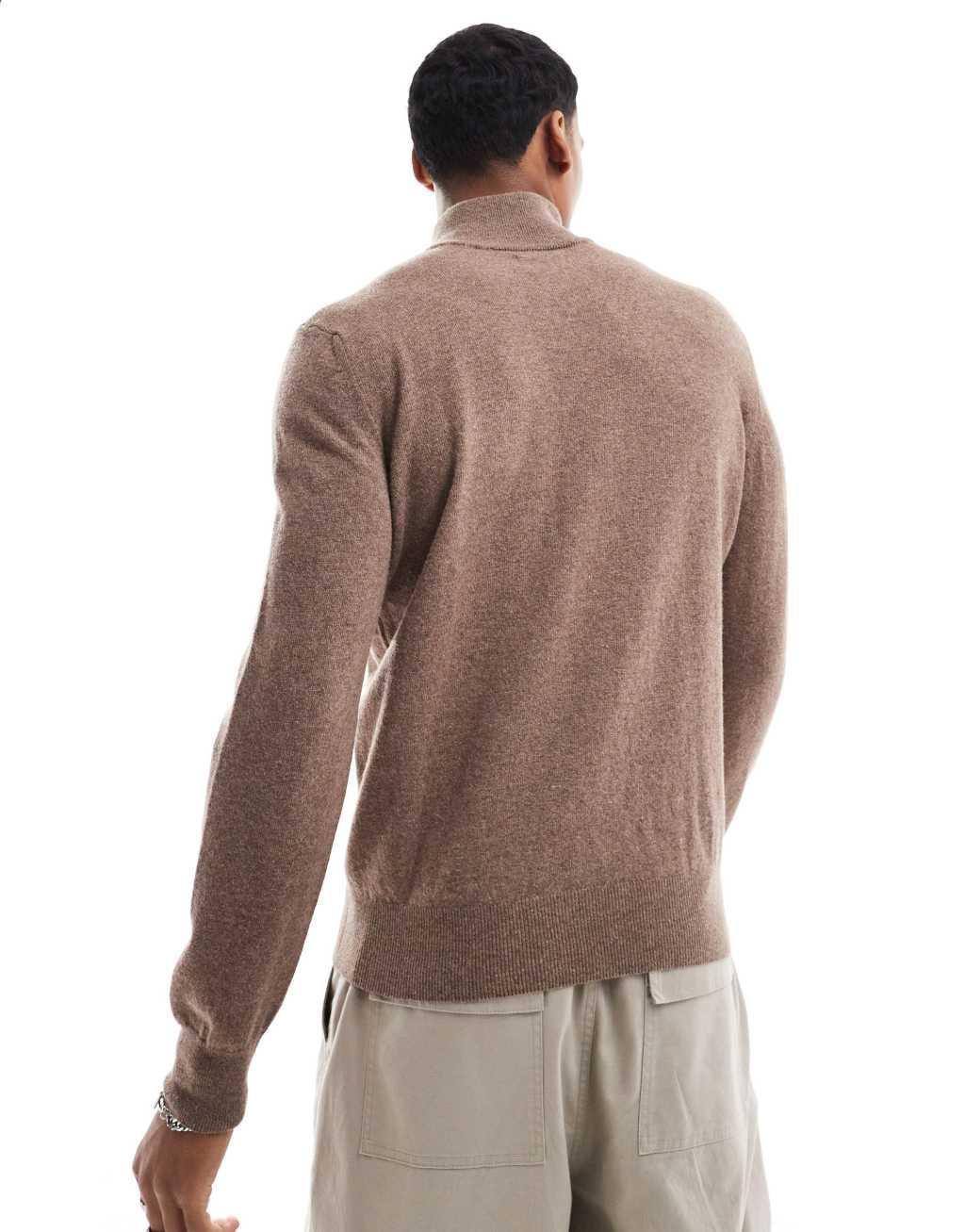 Scalpers Peak Tricot Sweater In Camel   Product Image