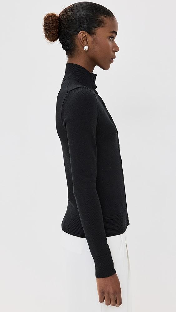 Another Tomorrow Turtleneck Cardigan | Shopbop Product Image