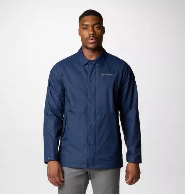 Men's Columbia Sleetwood Mac Omni-TECH™ Waterproof Jacket, Size: Small, Collegiate Blue Product Image