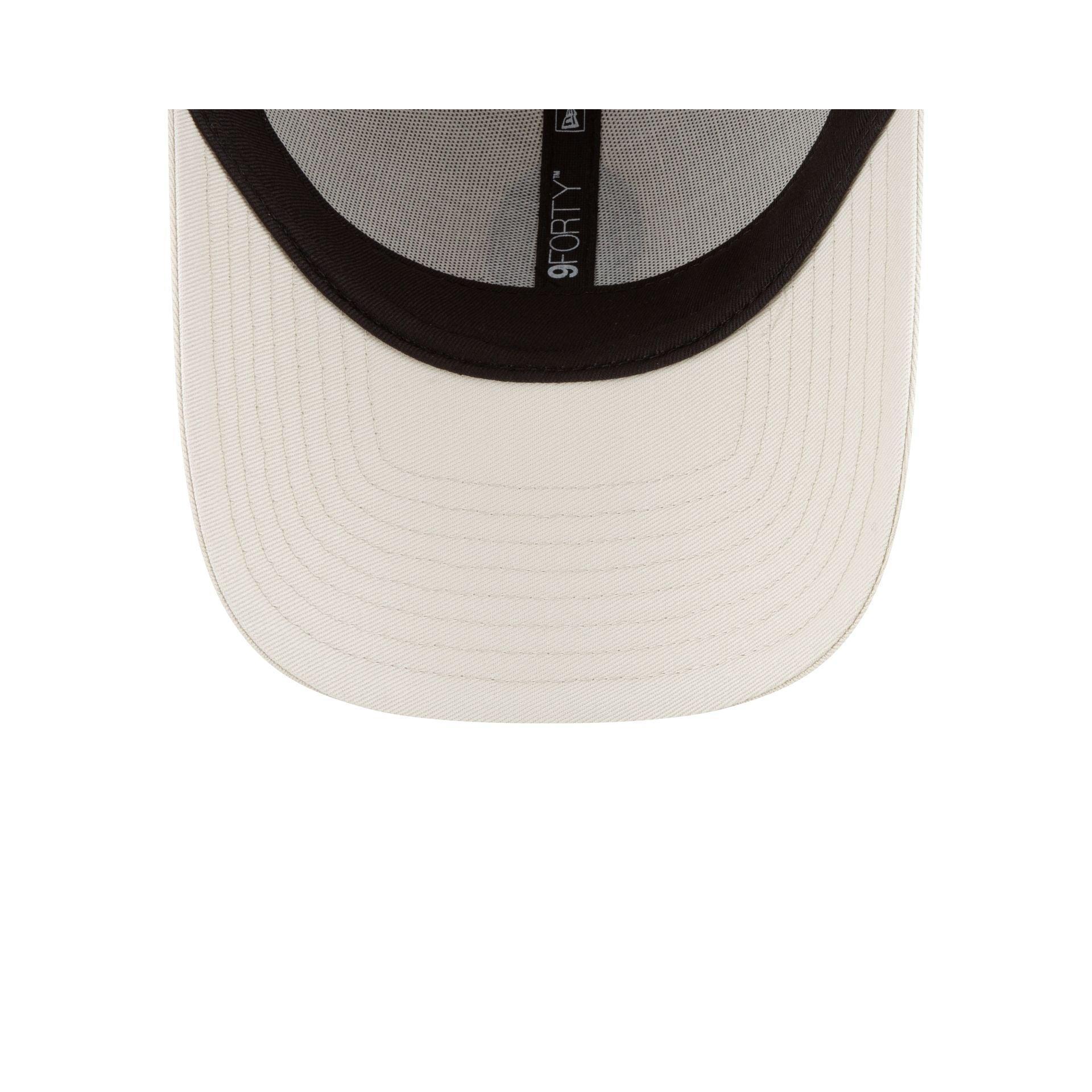 AC Milan x New York Yankees Cream 9FORTY Adjustable Hat Male Product Image