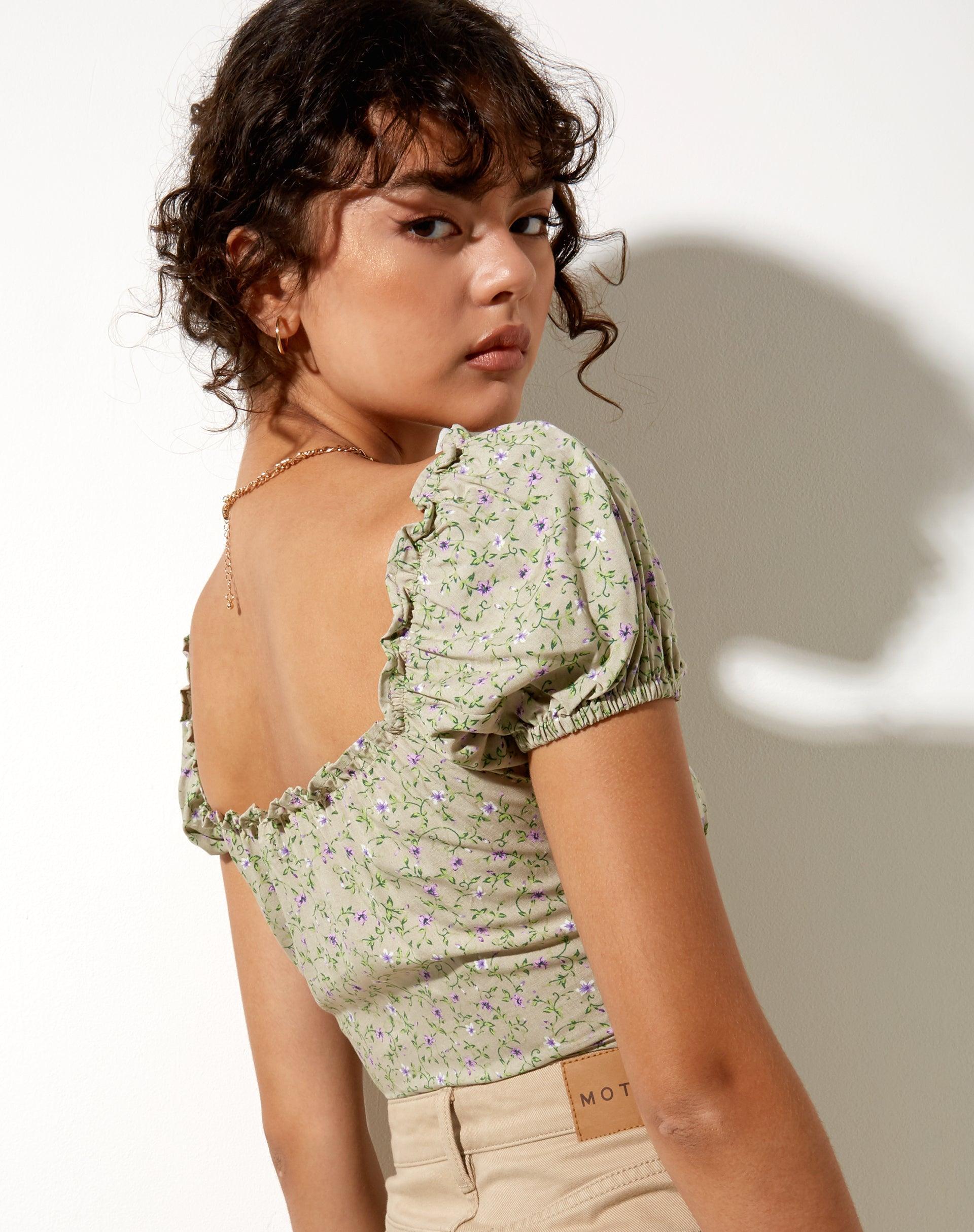 Ribei Top in Parma Violet Product Image