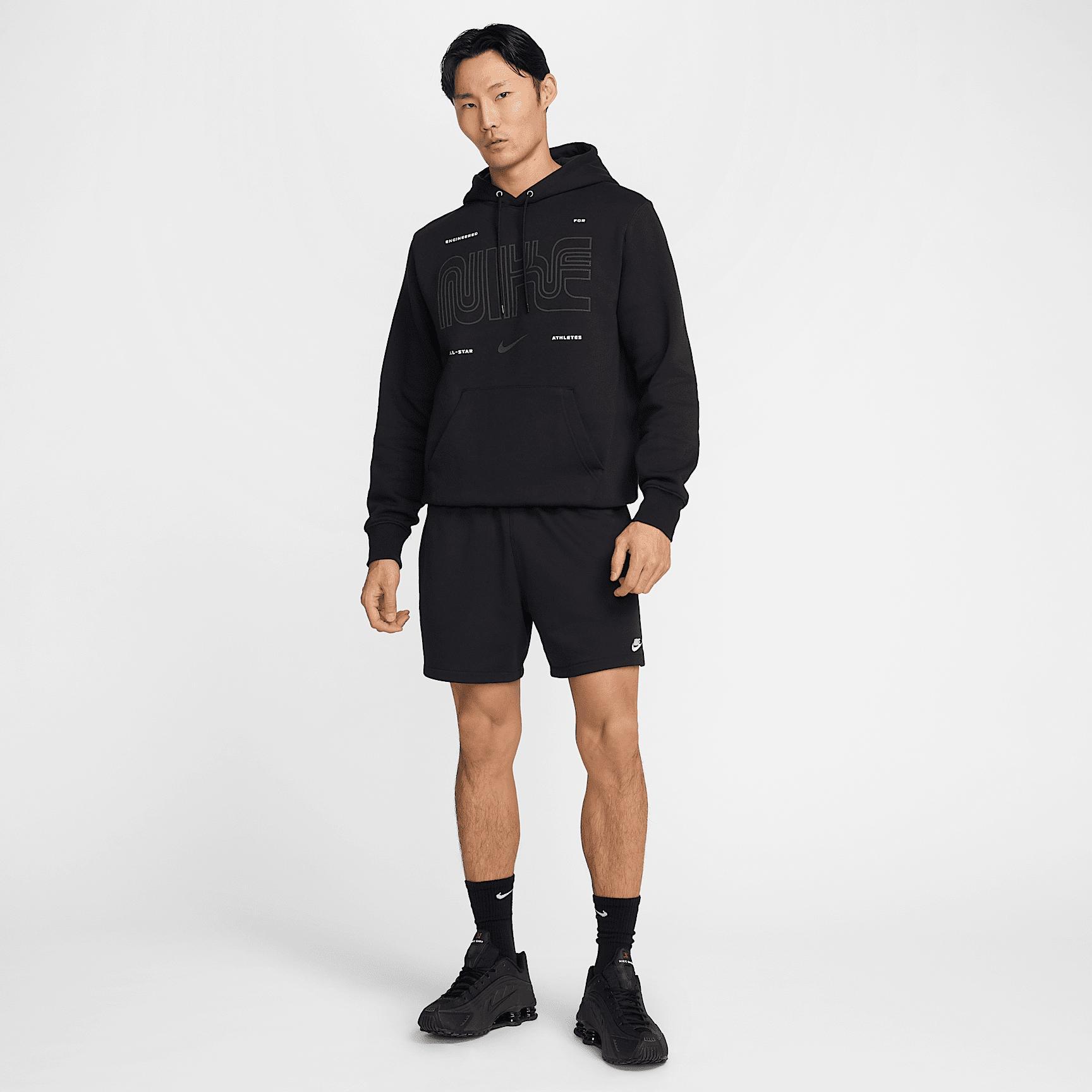 Nike Men's Club Pullover Fleece Hoodie Product Image