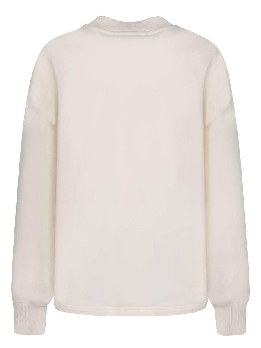 MSGM Sweatshirts In White Product Image