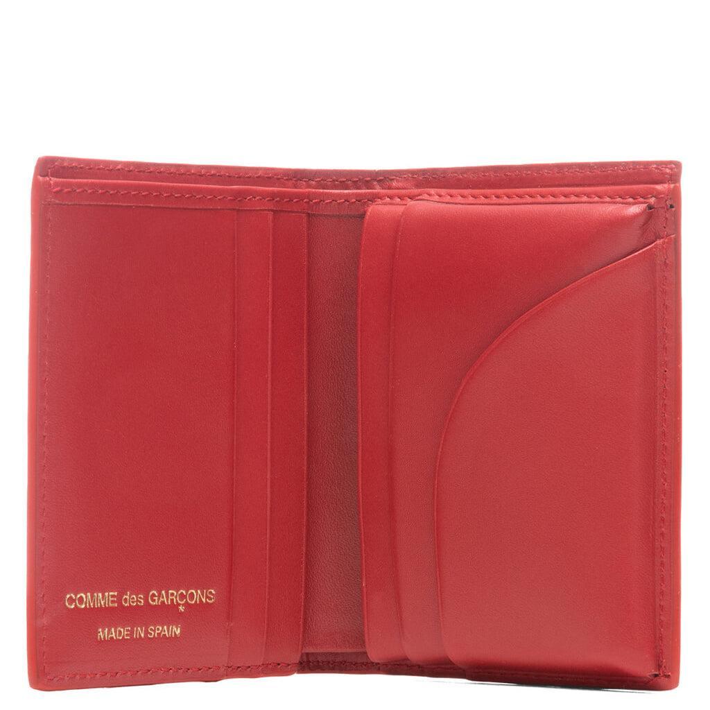 Comme des Garcons Polka Dots Wallet - Red Male Product Image