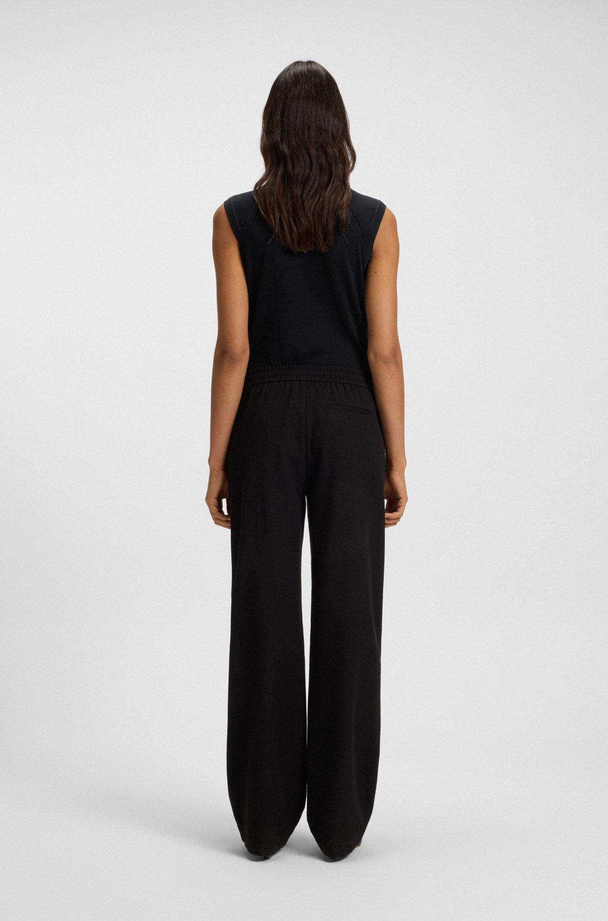 High-neck top in merino wool Product Image