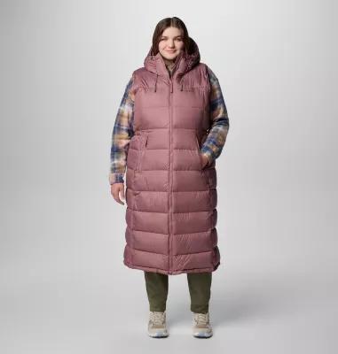 Columbia Womens Pike Lake Long Vest - Plus Size- Product Image