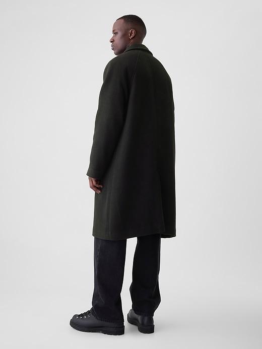 Oversized Wool-Blend Topcoat Product Image