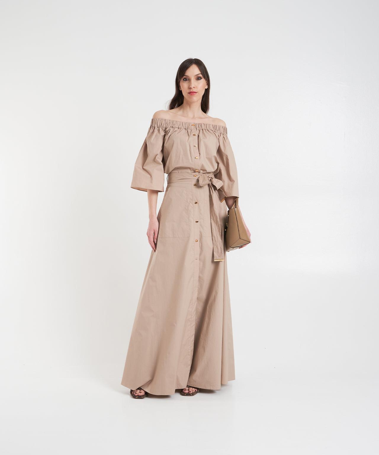 Off-shoulder blouse Product Image