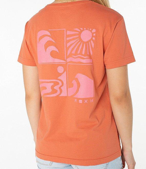 Roxy Wave Cuts Short Sleeve Jersey T-Shirt Product Image