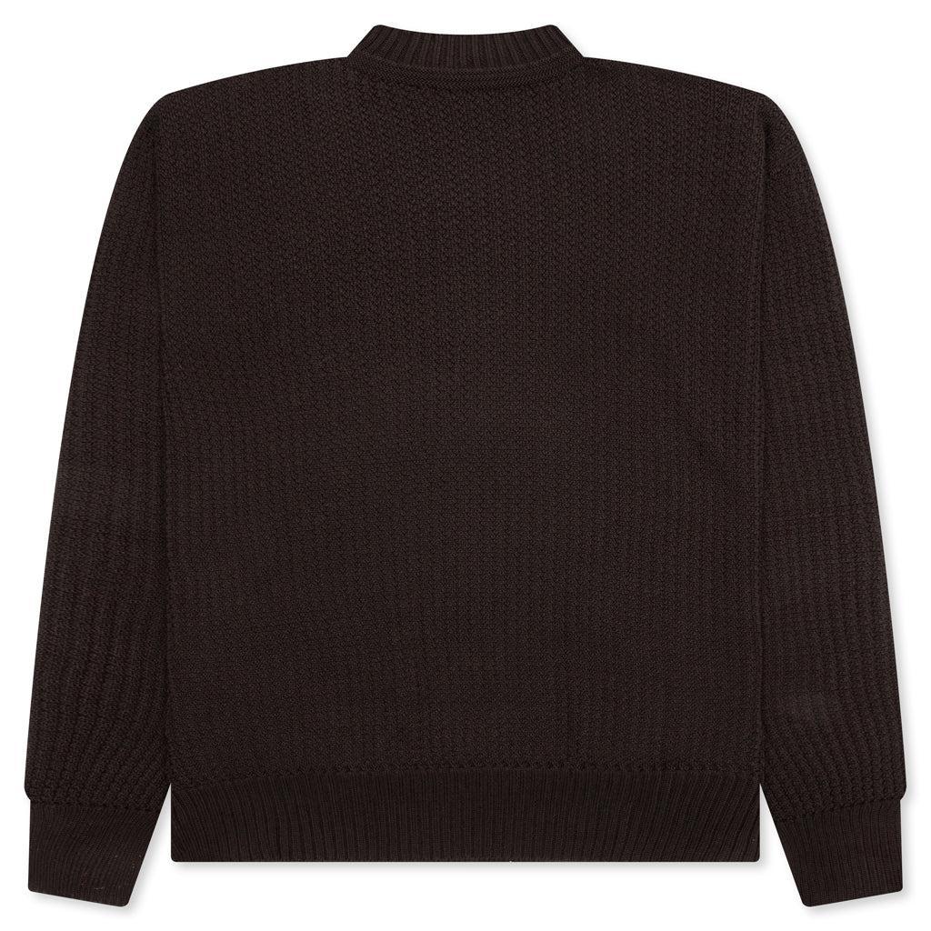 Common Knit Sweater - Brown Male Product Image