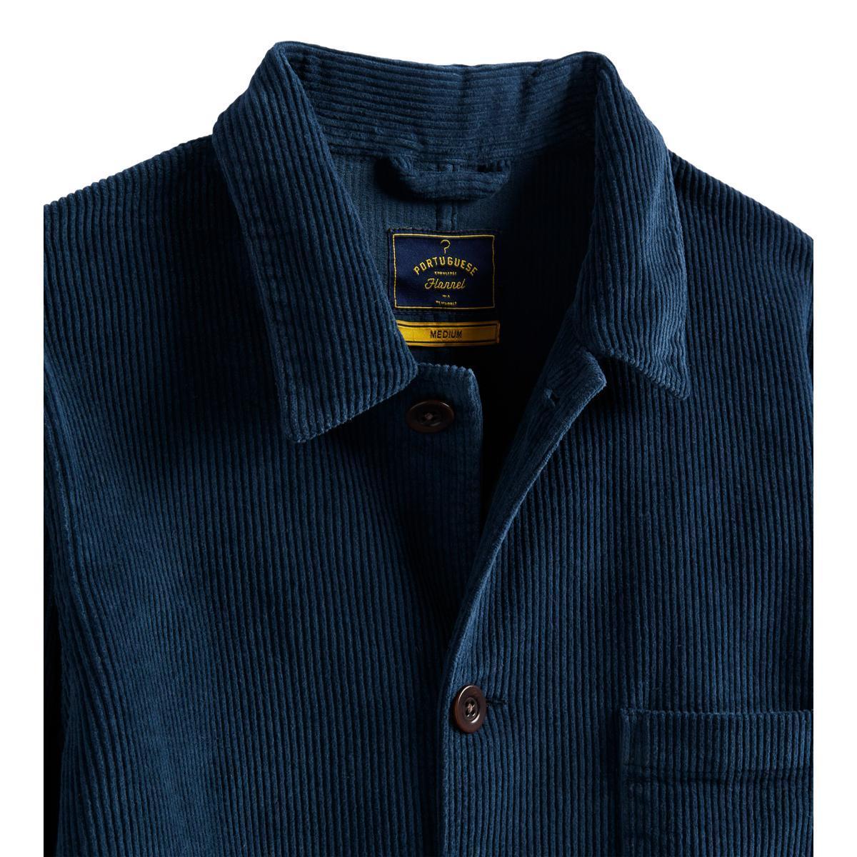 Labura Jacket Navy Corduroy Product Image