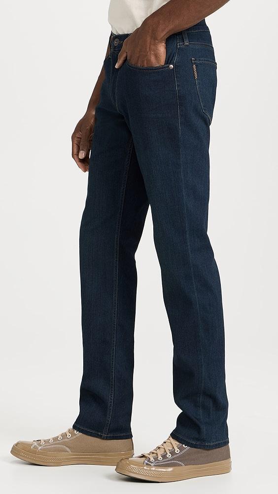 PAIGE Normandie Transcend Straight Jeans | Shopbop Product Image