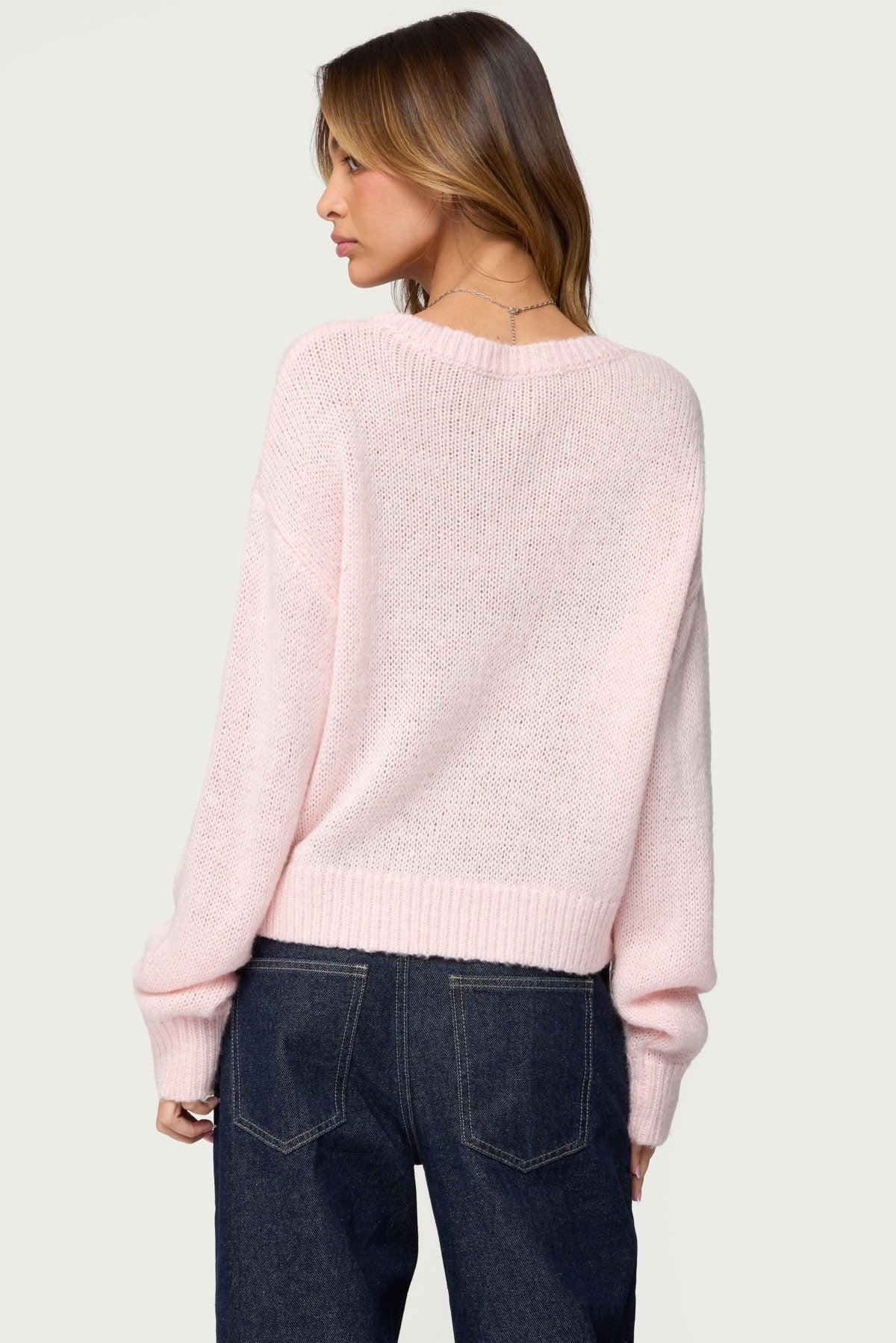 Kyrah Oversized Knit Sweater Product Image