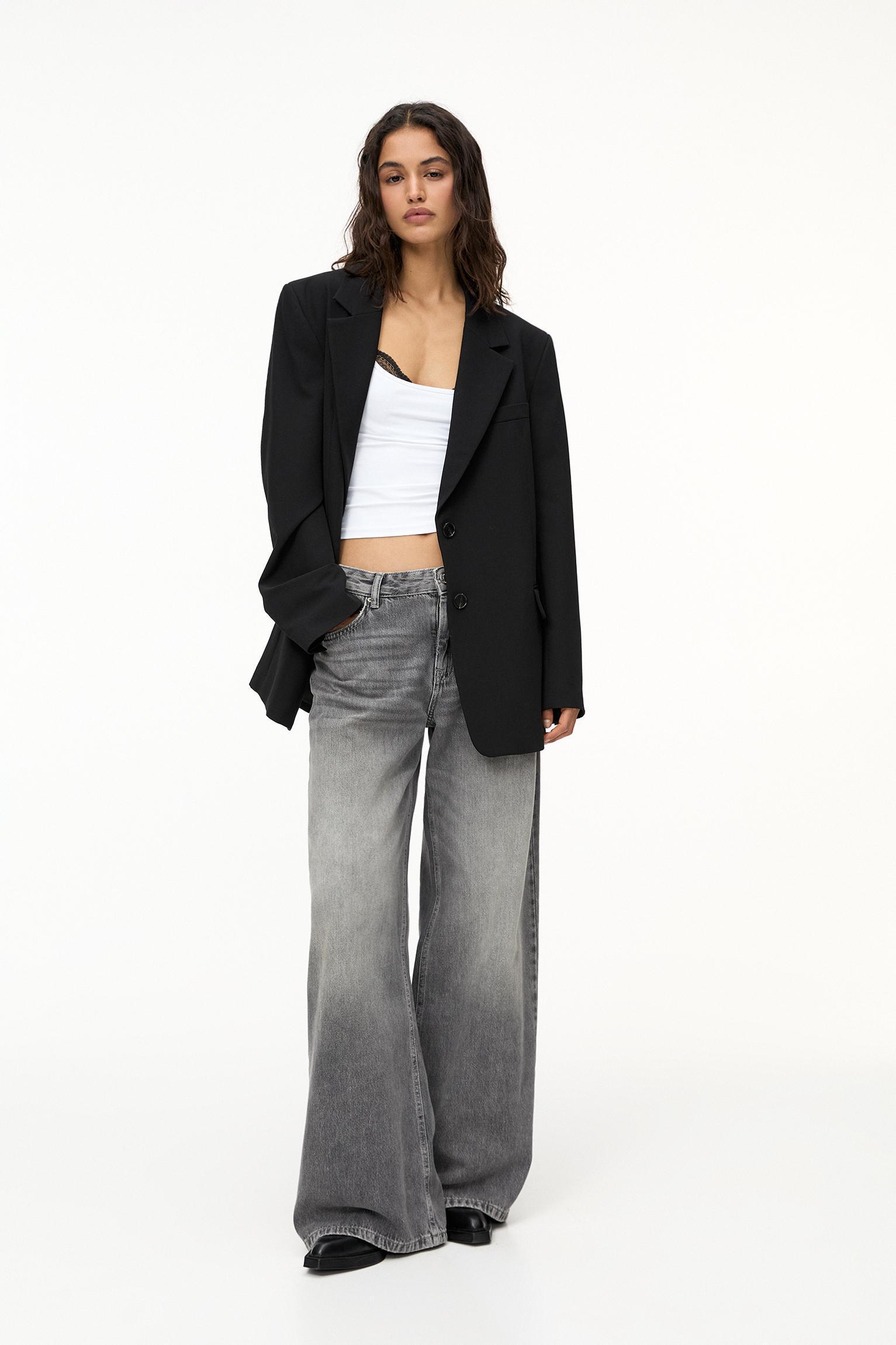 Oversize double-button blazer Product Image