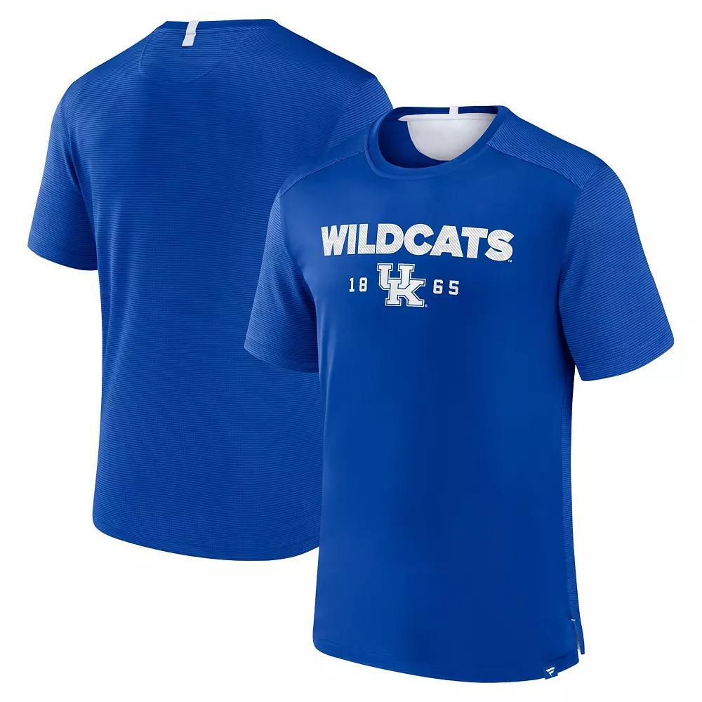 Men's Fanatics Branded Royal Kentucky Wildcats Defender Rush T-Shirt,  Product Image
