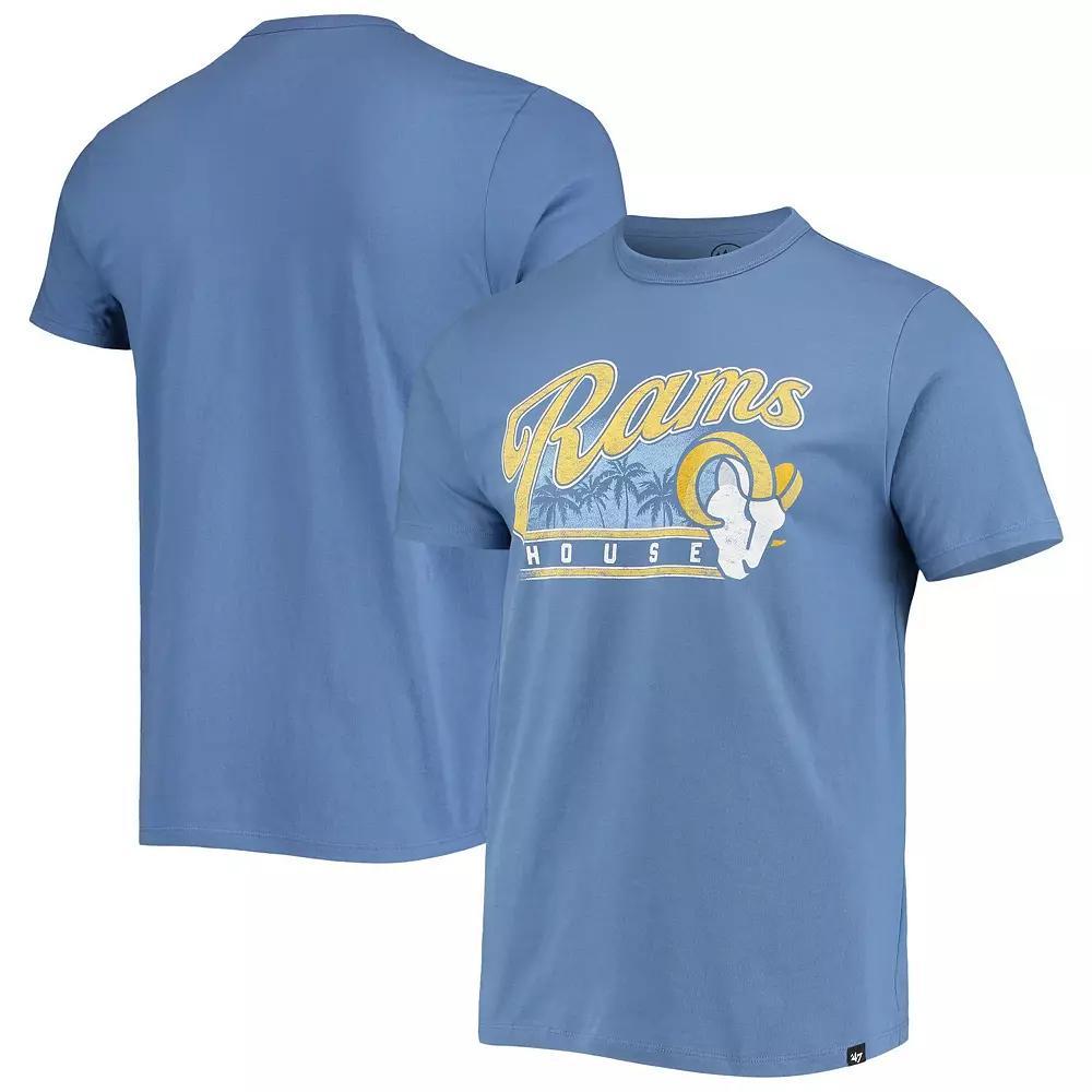 Men's '47 Royal Los Angeles Rams Team Franklin T-Shirt,  Product Image