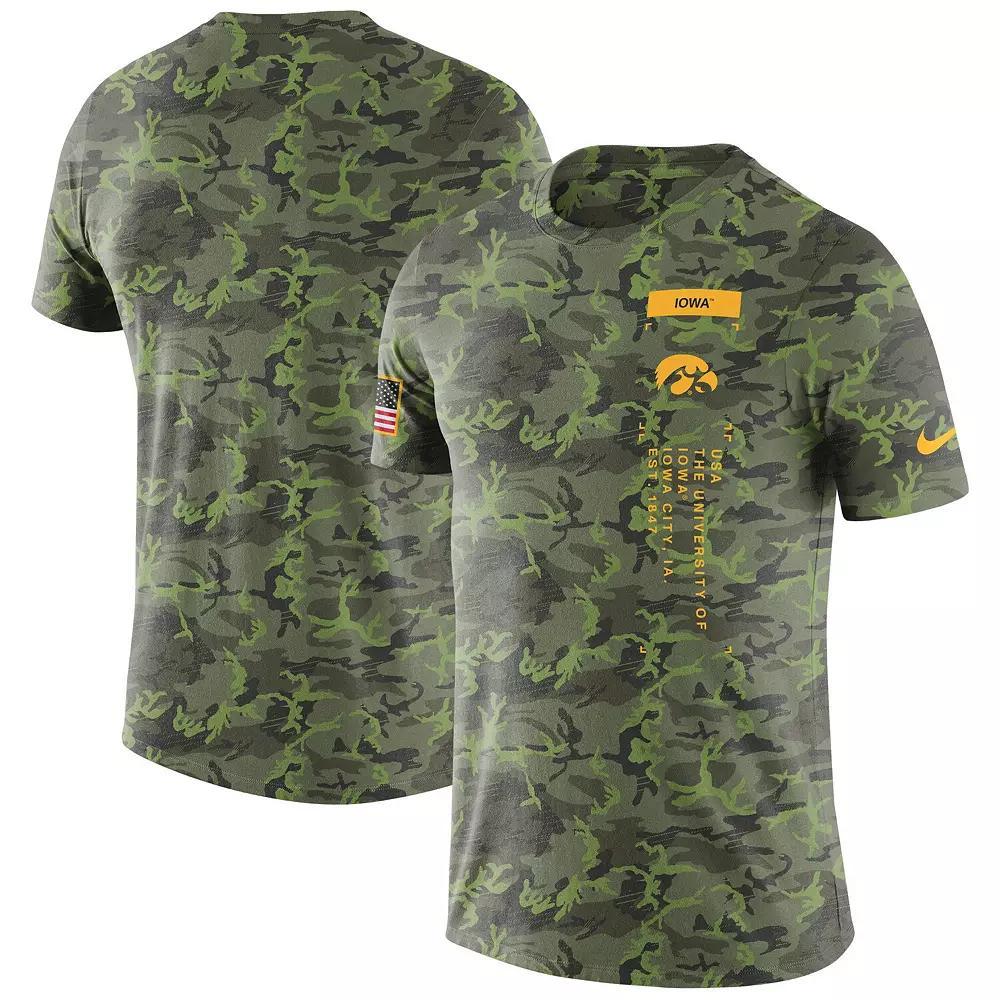 Men's Nike Camo Iowa Hawkeyes Military T-Shirt,  Product Image