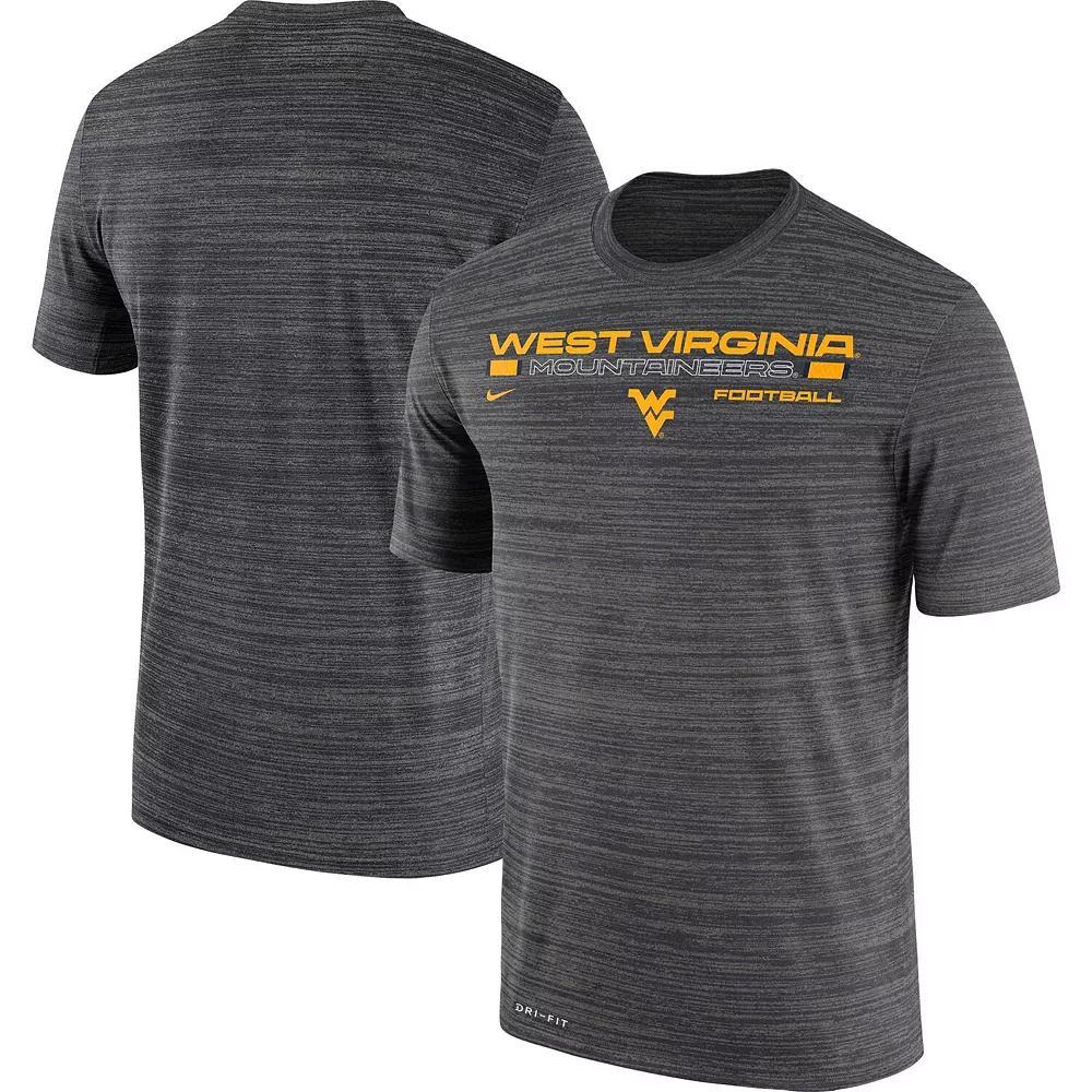 Men's Nike Charcoal West Virginia Mountaineers Velocity Legend Dri-Fit Performance T-Shirt, Size: Medium Product Image