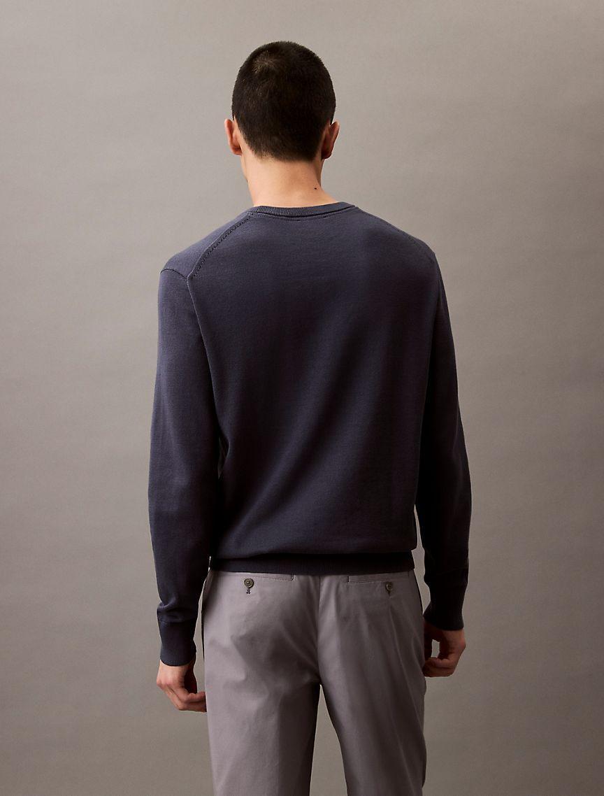 Smooth Cotton Sweater Product Image