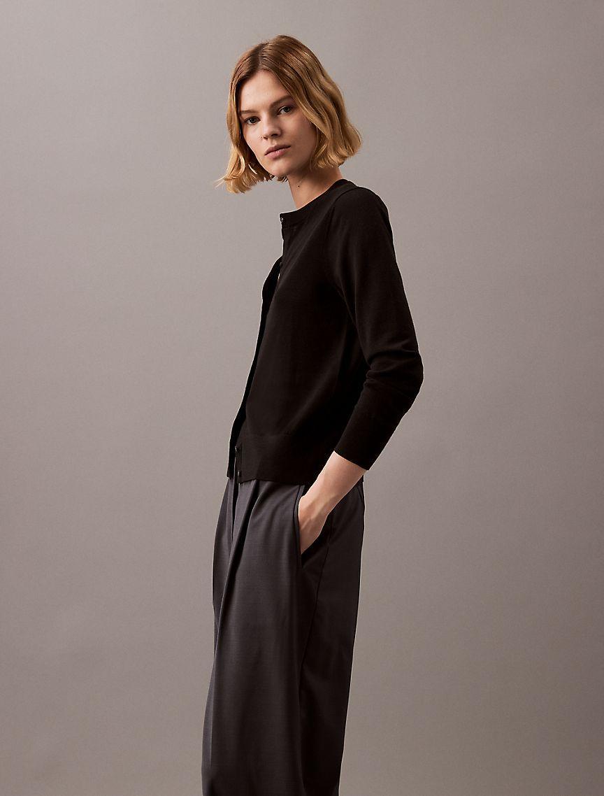 Tech Merino Slim Fit Cardigan Product Image