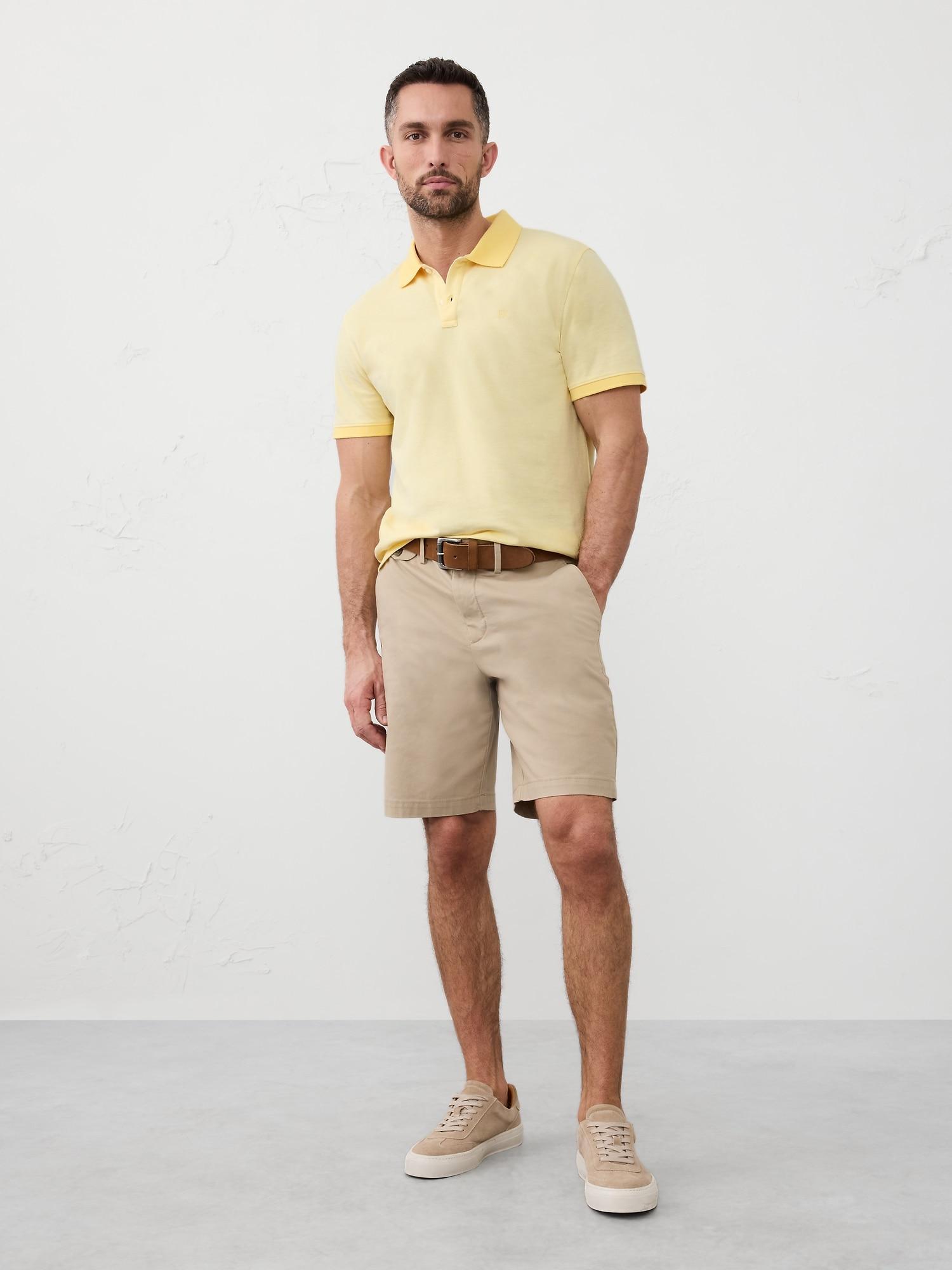 Slim Cotton Pique Polo Product Image