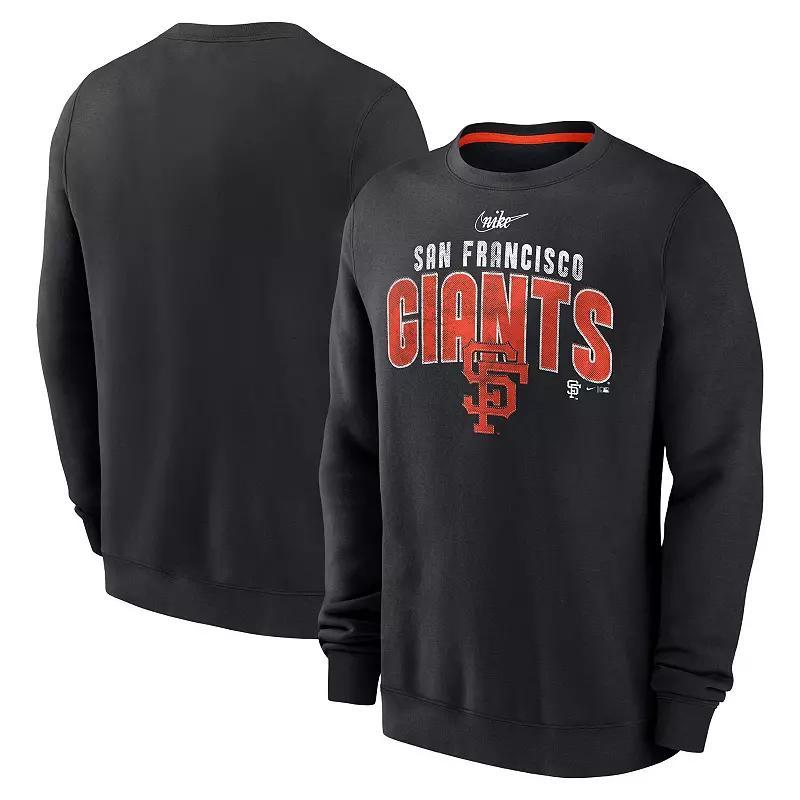 Mens Nike San Francisco Giants Cooperstown Collection Team Shout Out Pullover Sweatshirt Product Image