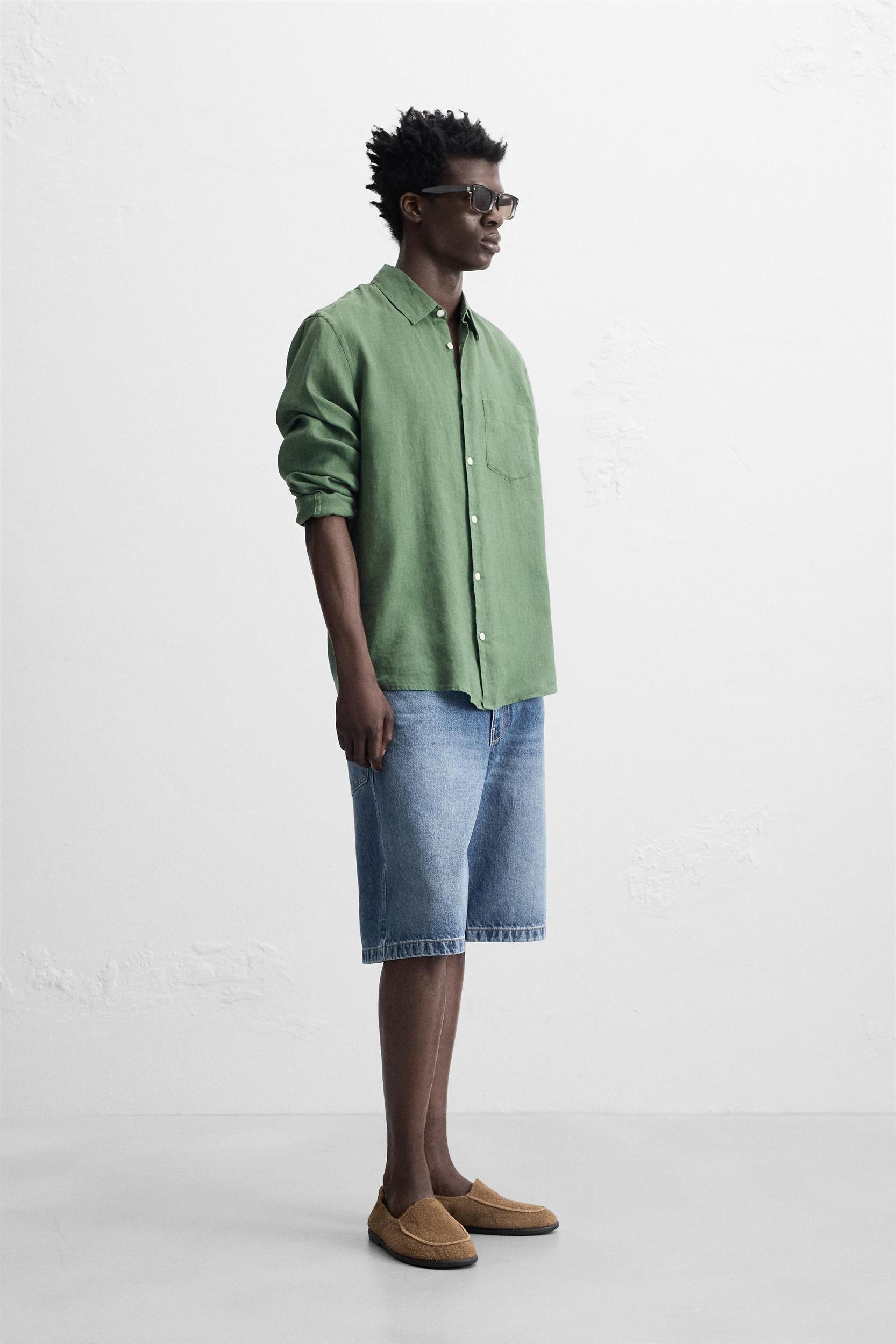 100% LINEN SHIRT Product Image