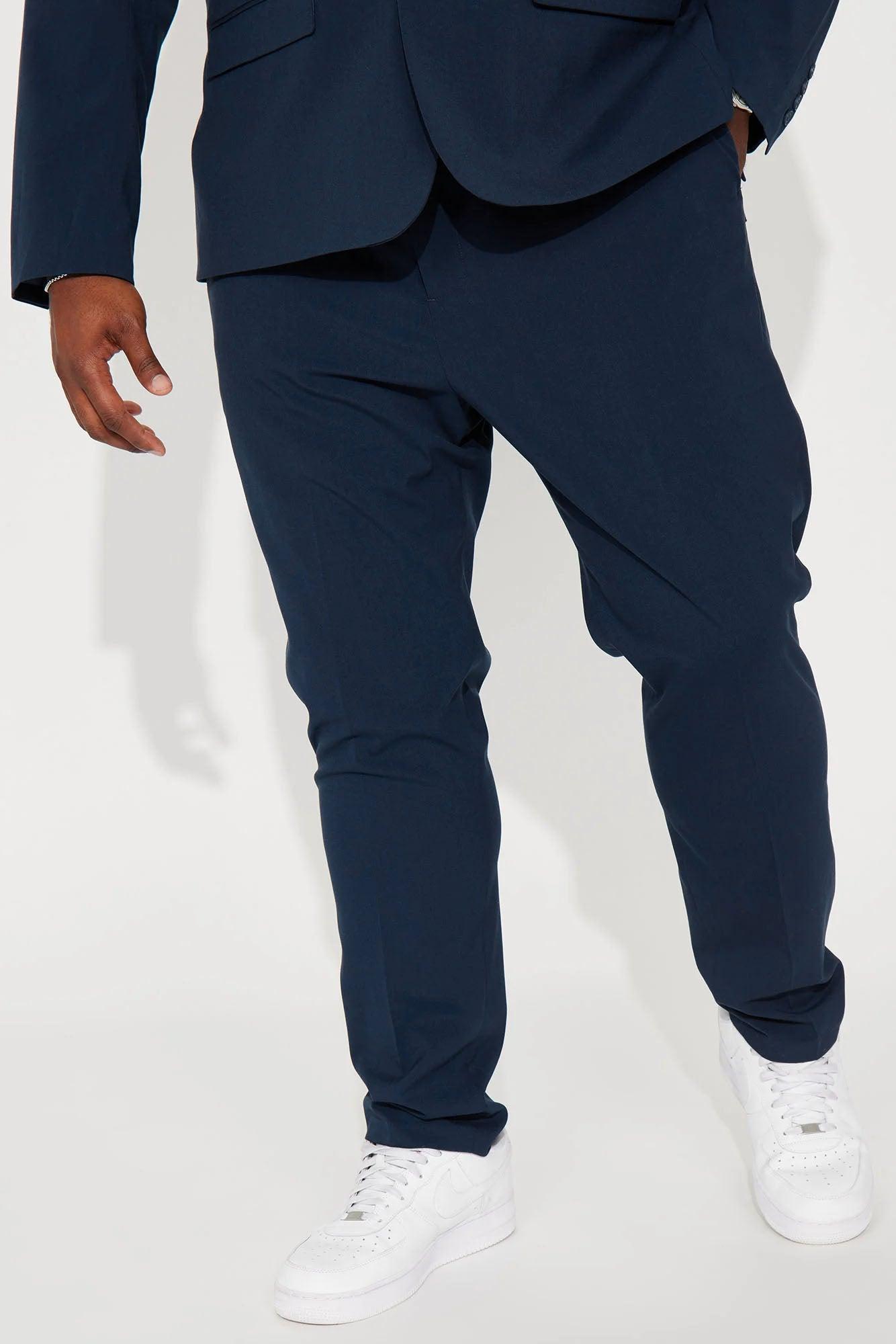 The Modern Stretch Slim Trouser - Navy Product Image