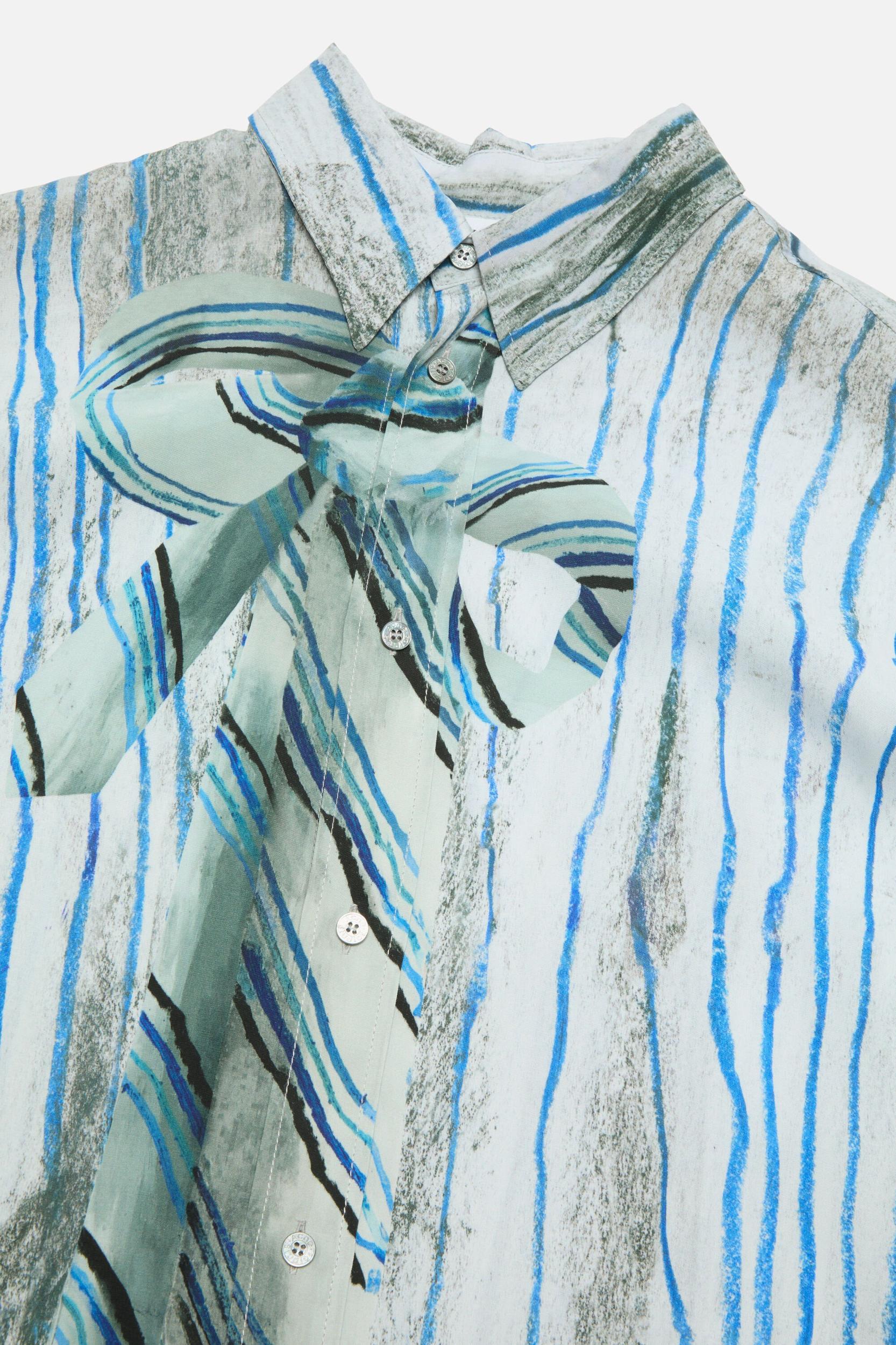 Printed Button-up Shirt Product Image