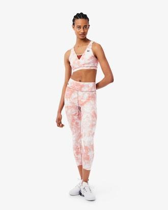 Ultra Dry Printed Stretch Sport Leggings Product Image