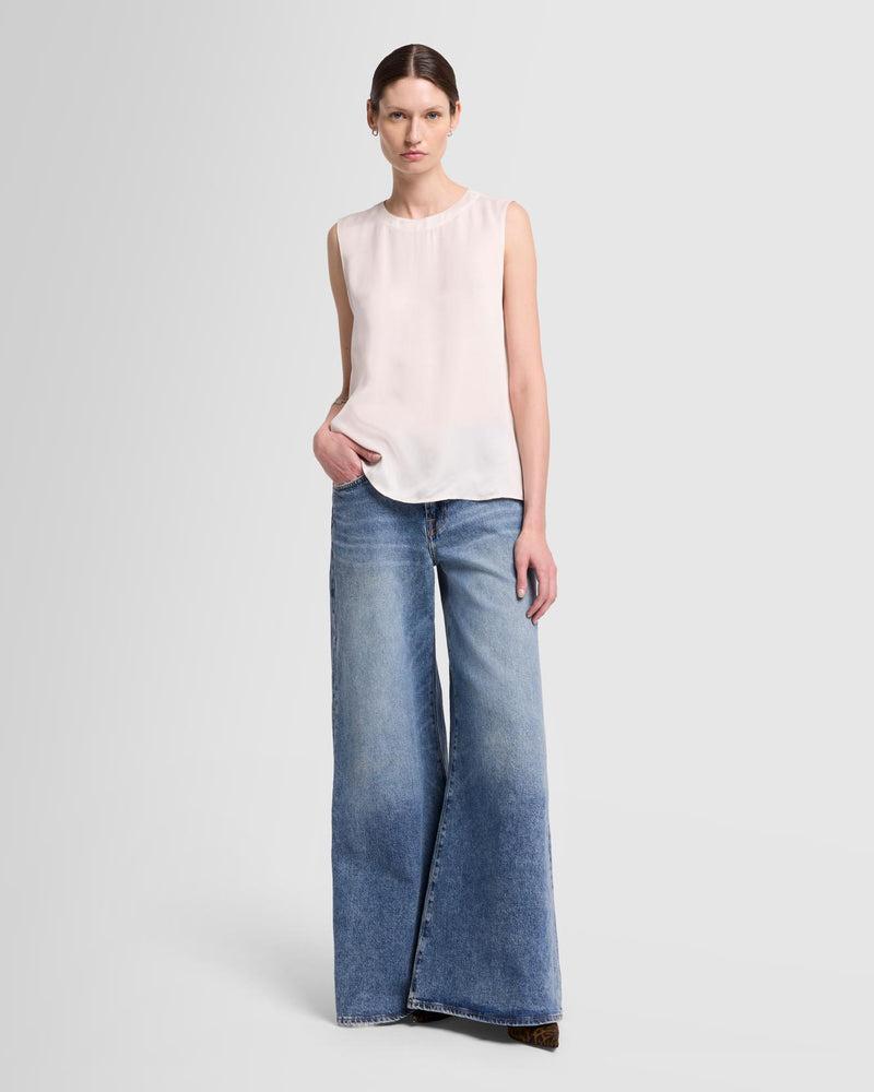 Cupro Sleeveless Top Product Image