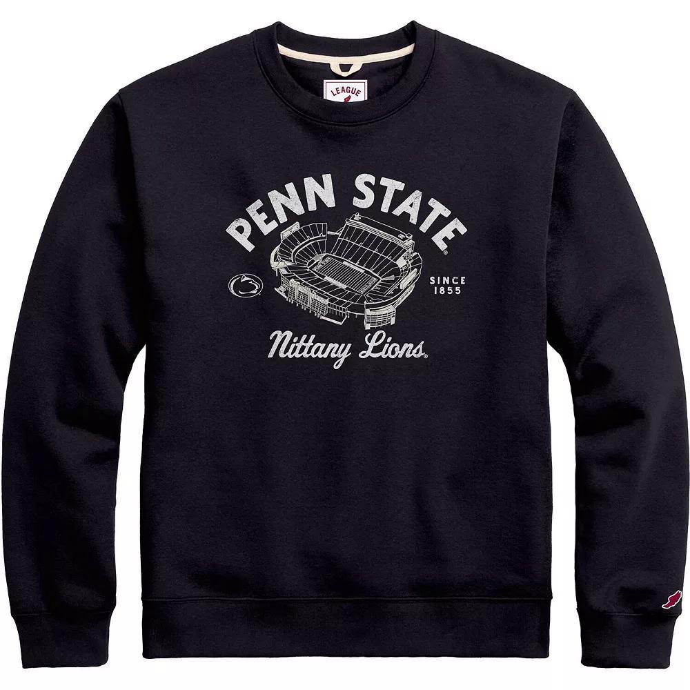 Men's League Collegiate Wear Navy Penn State Nittany Lions Stadium Essential Pullover Sweatshirt,  Product Image